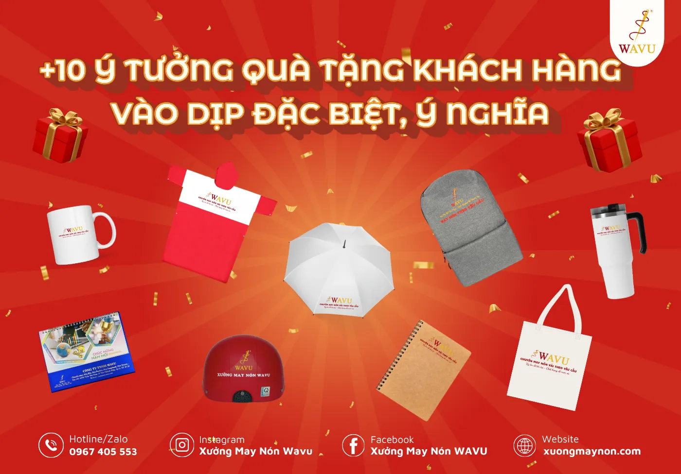 10+ Ý tưởng quà tặng khách hàng vào dịp đặc biệt, ý nghĩa