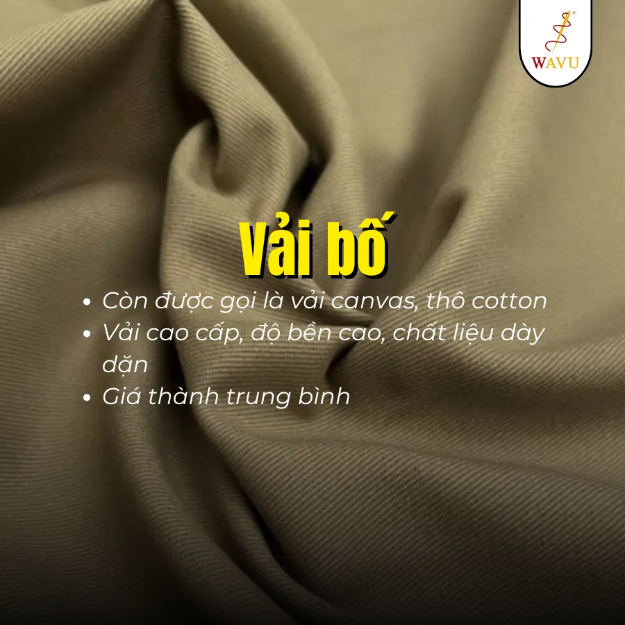 Chất liệu vải bố