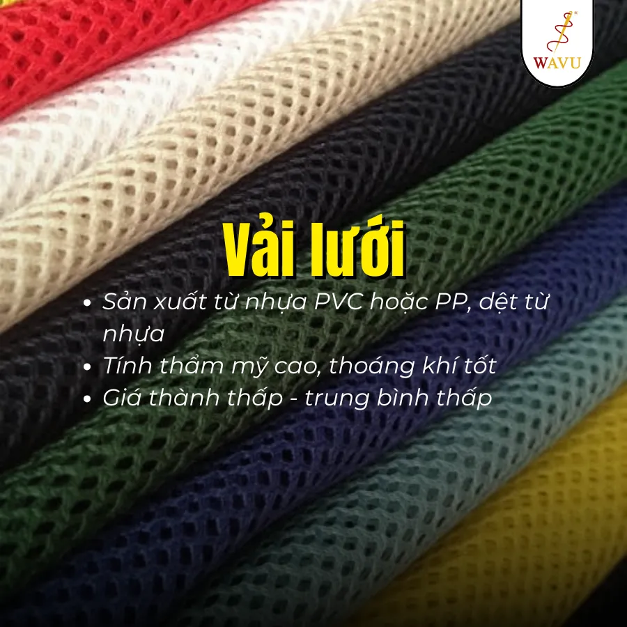 Chất liệu vải lưới