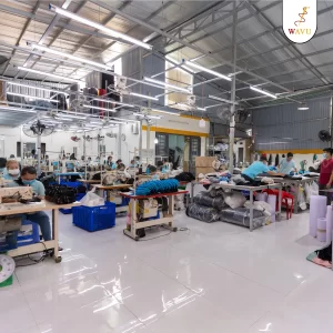 Xưởng may nón Wavu hiện tại