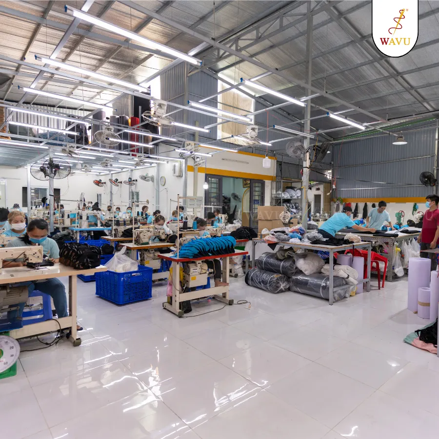 Xưởng may nón Wavu hiện tại