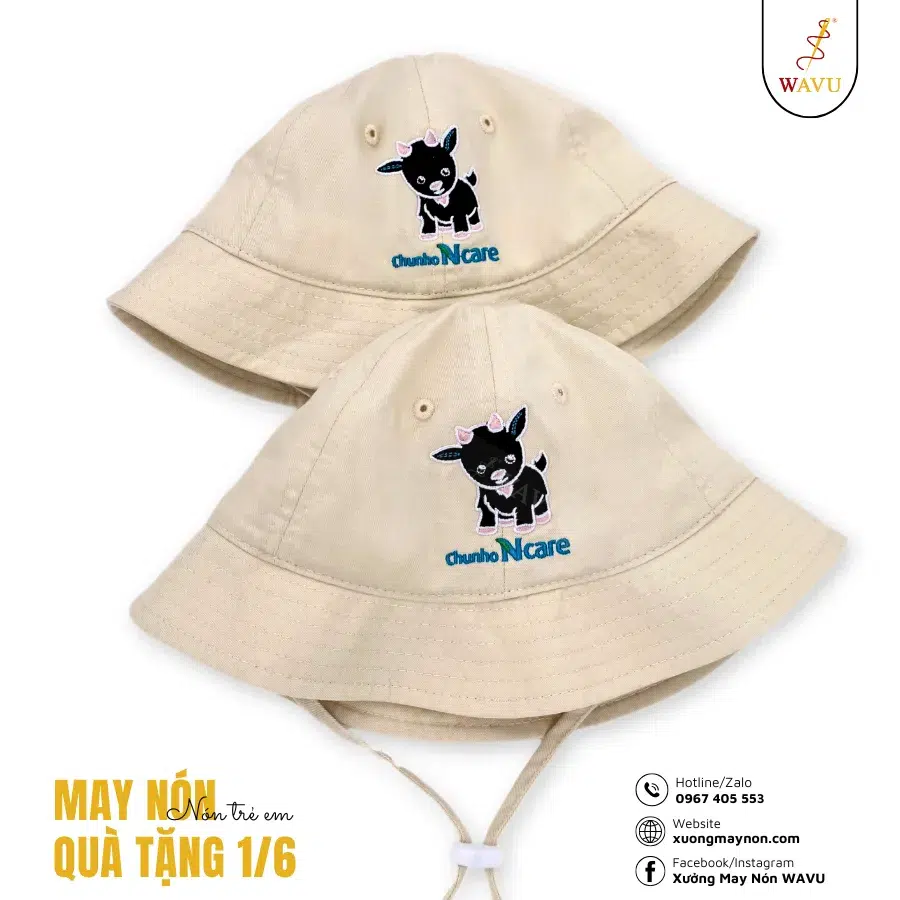 Mũ bucket trẻ em
