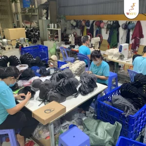 Quy trình sản xuất tại Xưởng May Nón Wavu