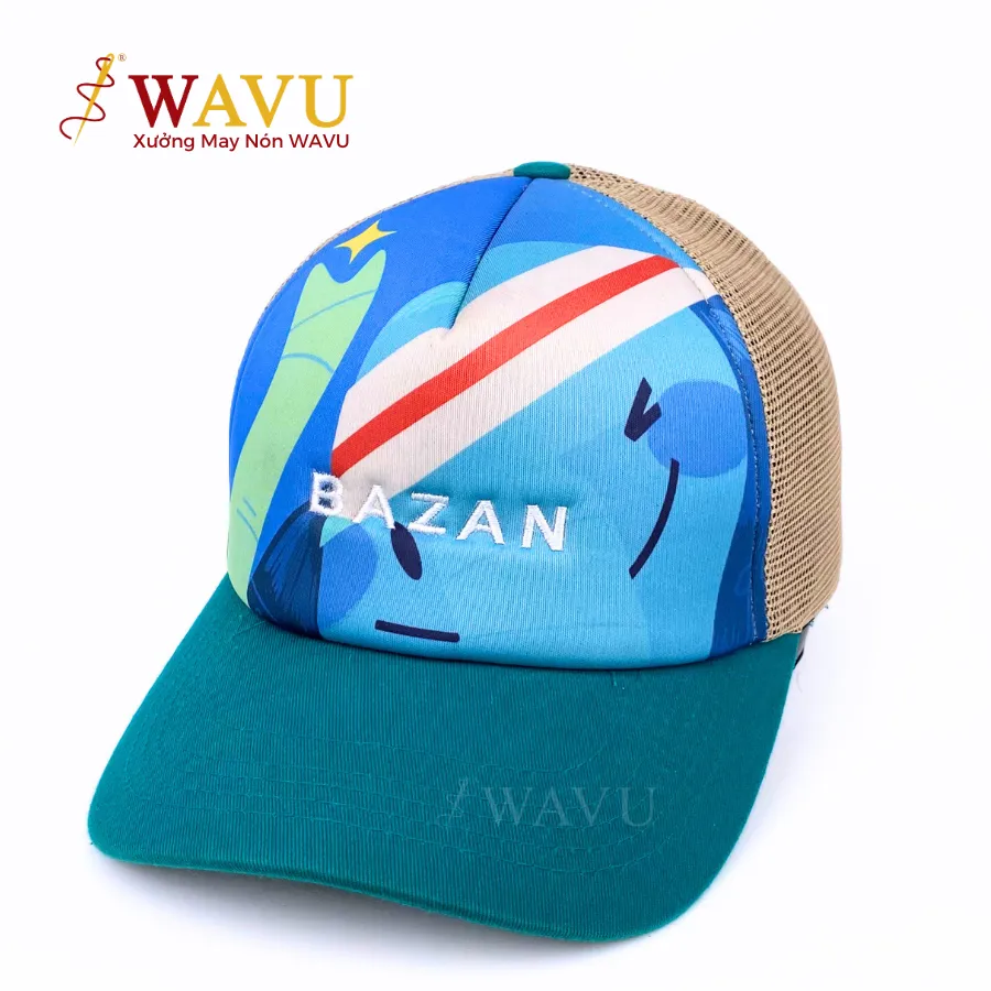 Nón lưỡi trai phối lưới