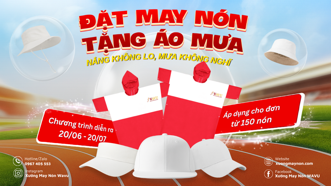 Chương trình khuyến mãi tặng áo mưa