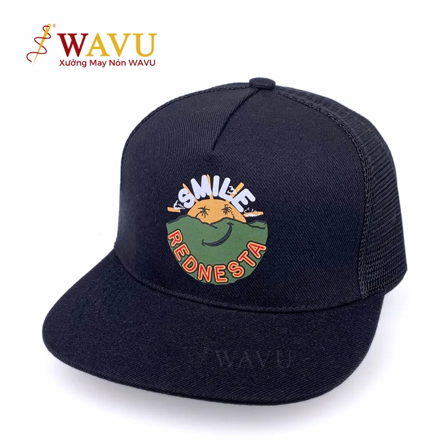 Nón snapback in logo