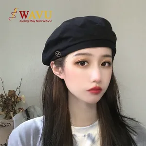 Cách đội nón beret nữ