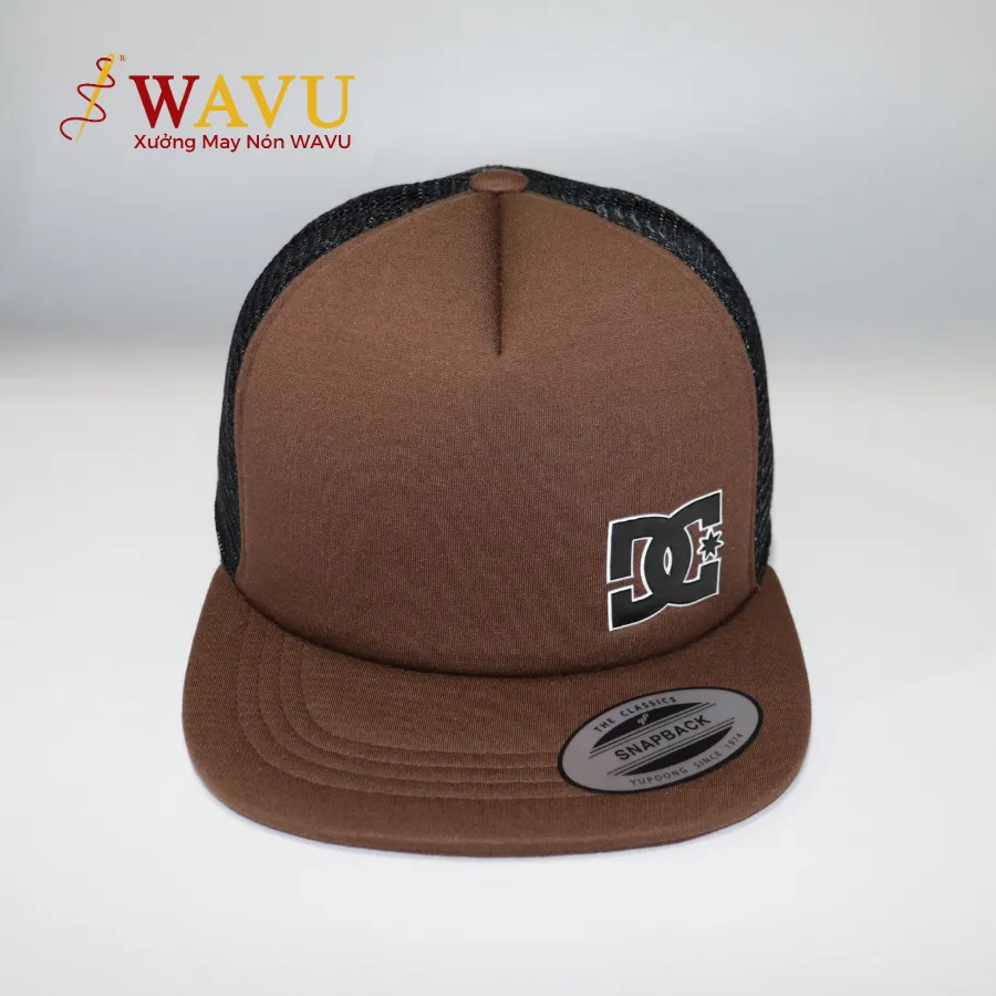 Nón snapback ép mút