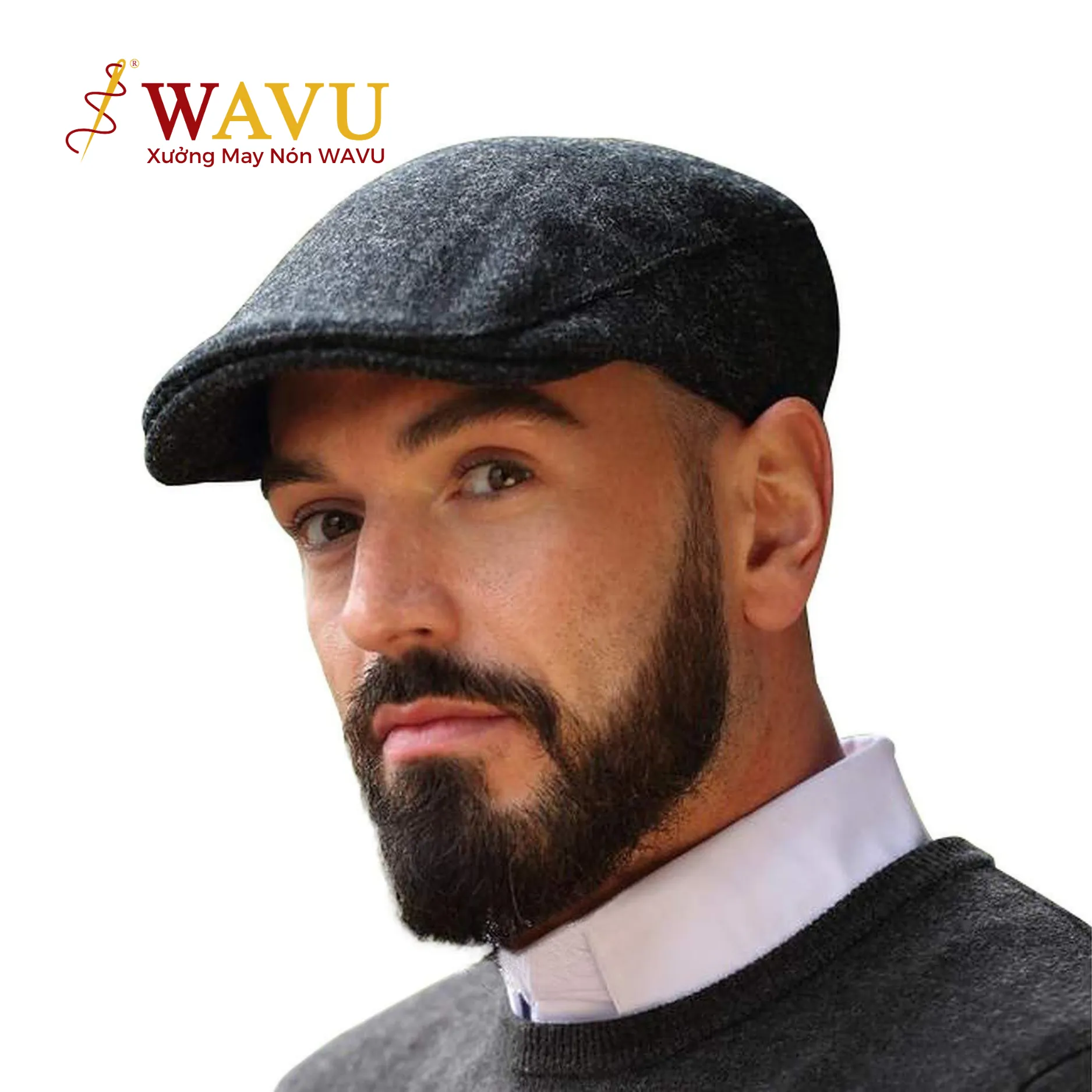 Cách đội nón beret nam