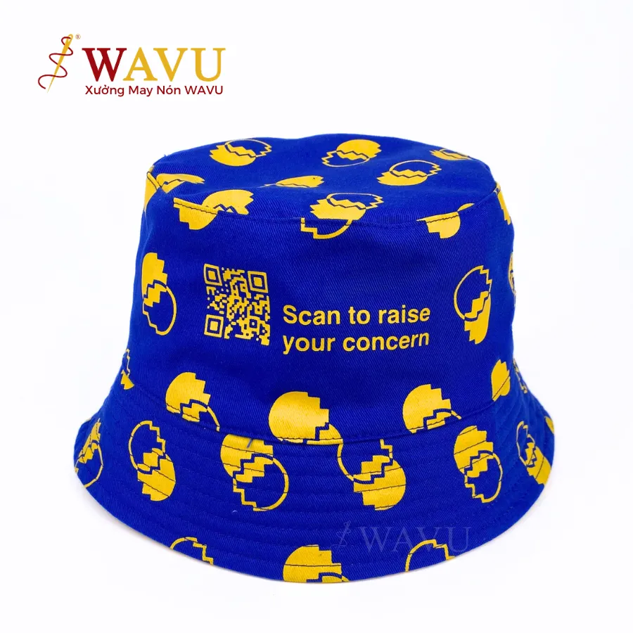 Nón bucket in chuyển nhiệt