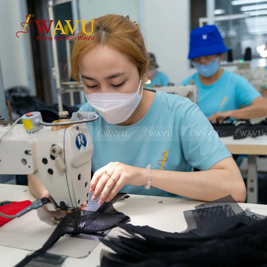 Xưởng may nón đồng phục theo yêu cầu