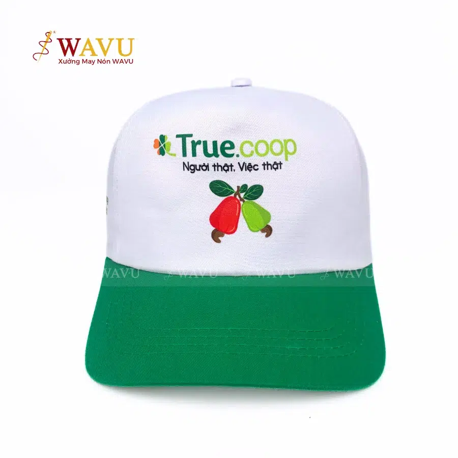 Phối màu nón theo bảng màu thương hiệu