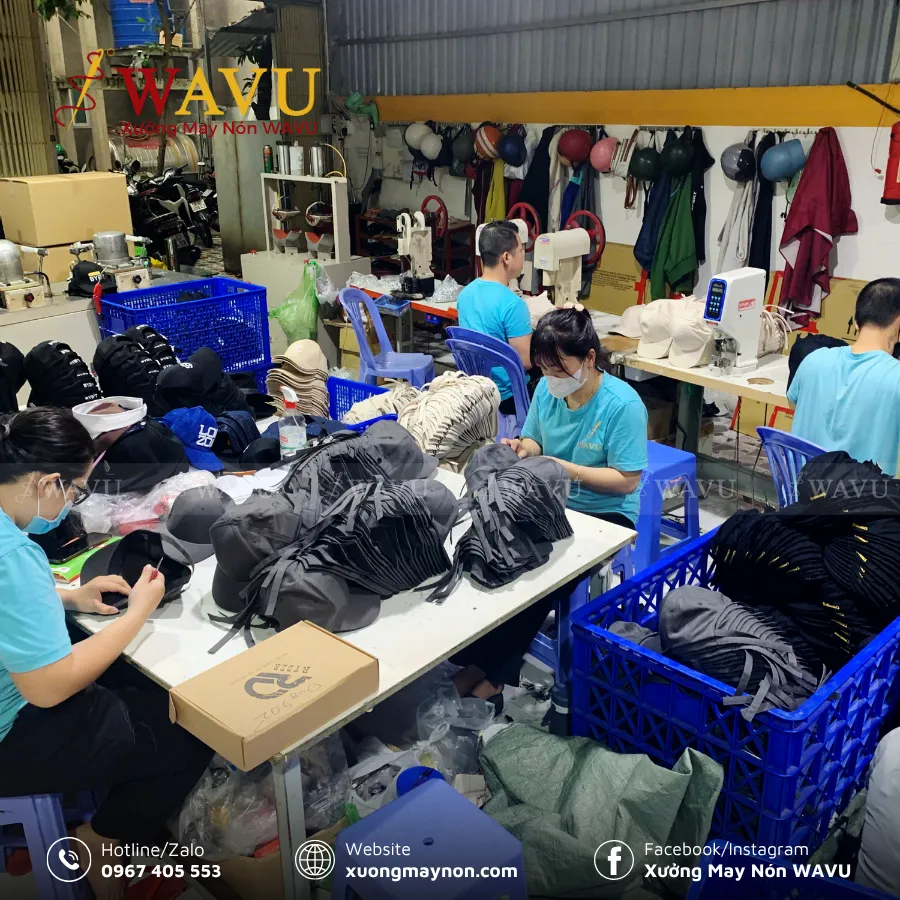 Xưởng May Nón Wavu