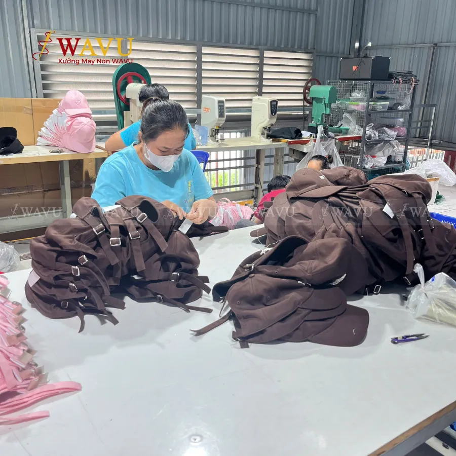 Công ty may nón quà tặng theo yêu cầu