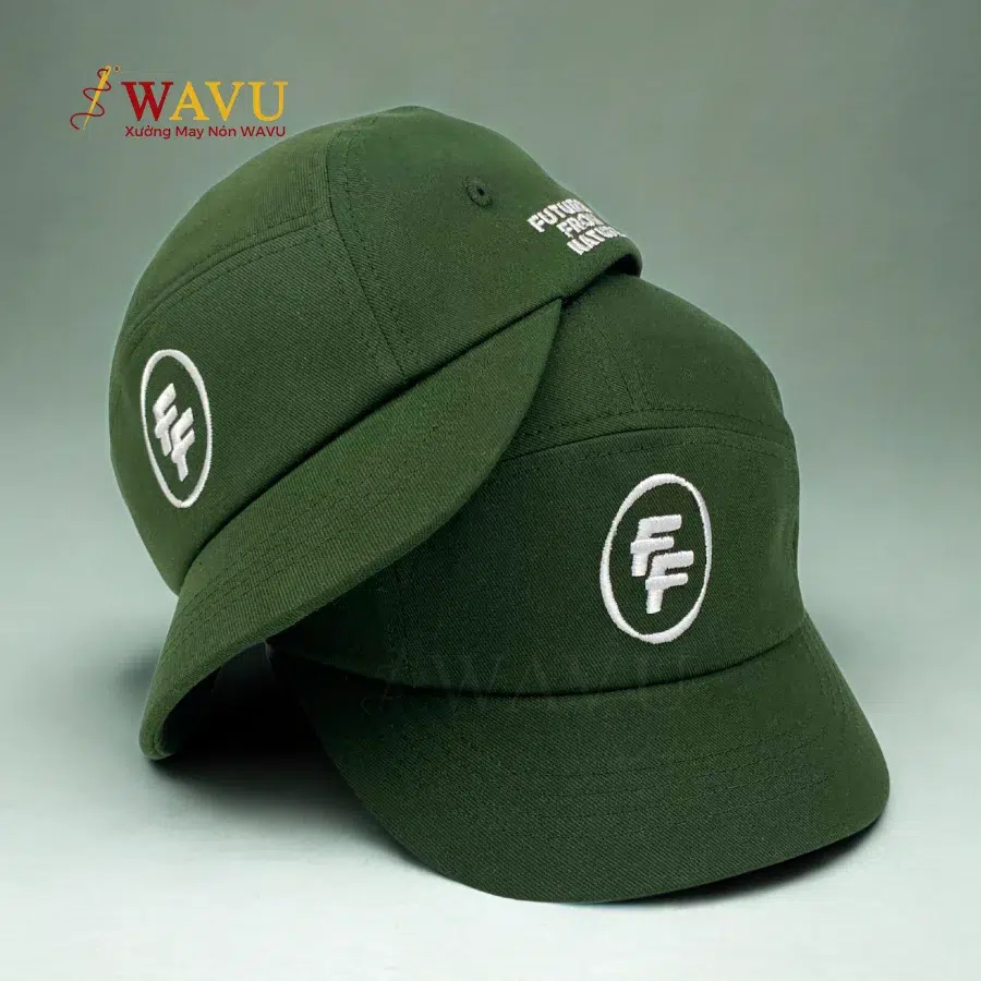 Nón 5 panel kết cong