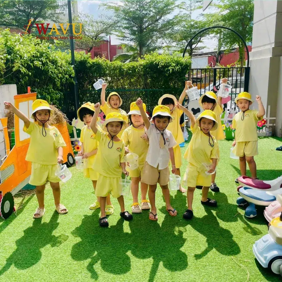 Mũ đồng phục mầm non