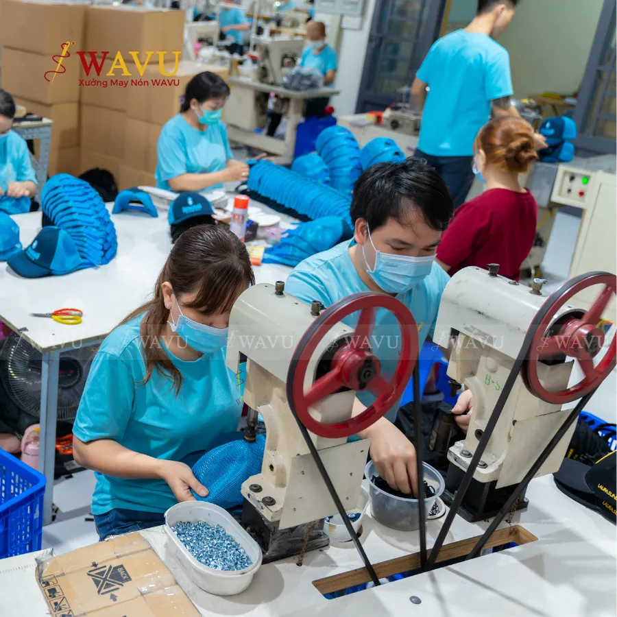 Xưởng may nón Wavu