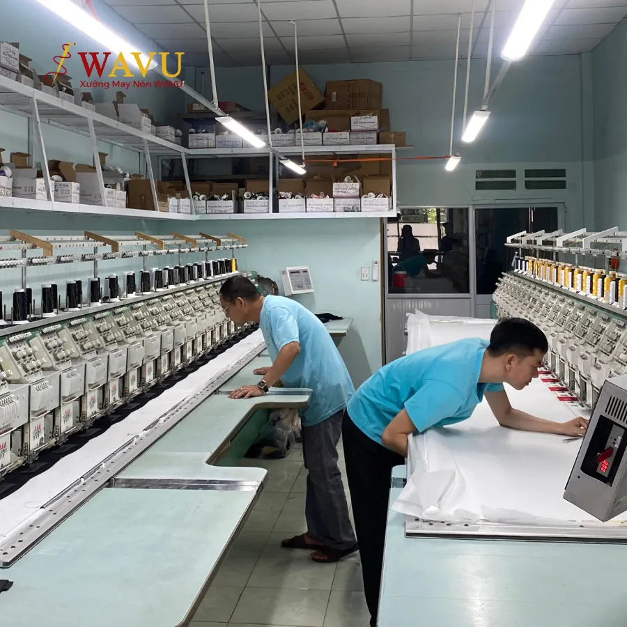 Wavu - Đơn vị thêu nón theo yêu cầu