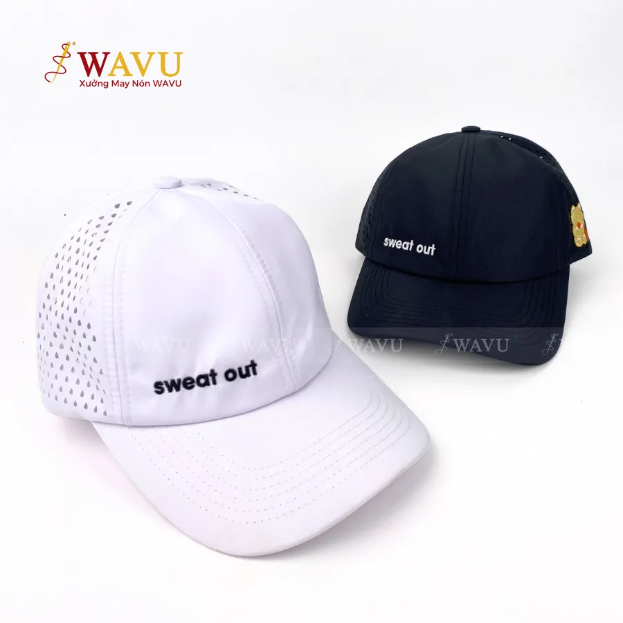 Nón kết đục lỗ lazer