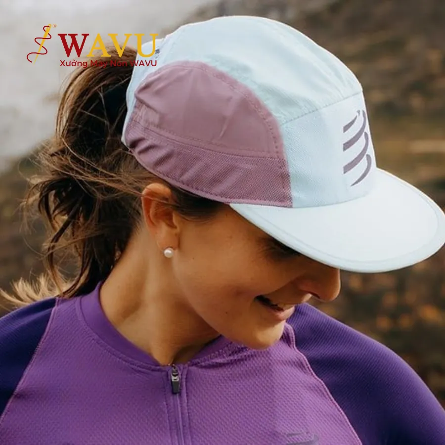 Nón 5 panel chạy bộ