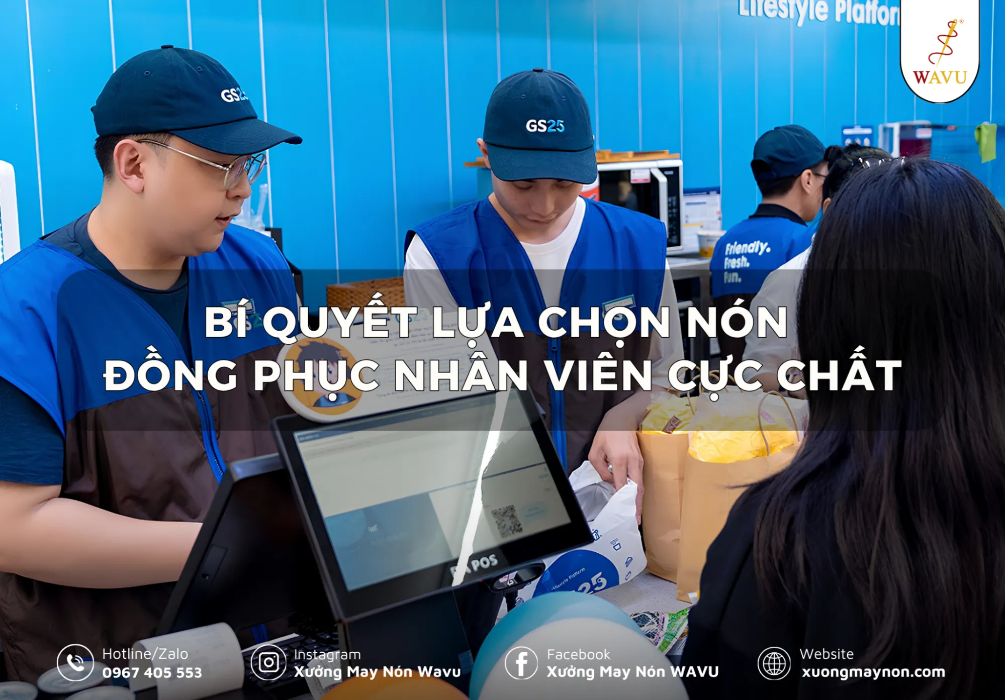 Bí quyết chọn nón đồng phục nhân viên cực chất